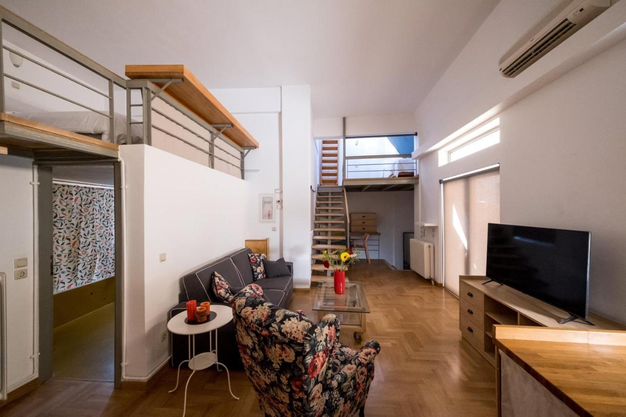 Thisio Loft Athen Exterior foto